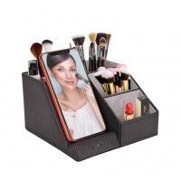 2020 Pen Holder and Makeup Storage Organizer Wireless Fast Charging Station Office